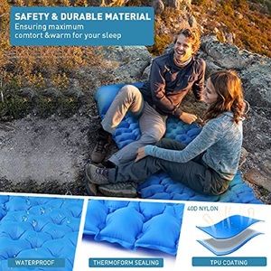 Sleeping Pad for Camping,Ultralight Inflatable Mattress Backpacking Mat Gift